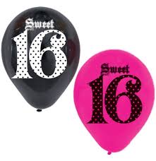 Sweet 16th decorations pink happy birthday banner 40inch rose gold number 16 balloons rose gold confetti balloons 1 in sweet 16 decorations. Sweet 16 Party Balloons Sweet 16 Party Store