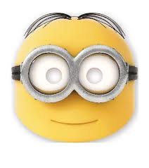 Kindermasken Lovely Minions 6 Stuck Minions Party Masken Happy Birthday Minions