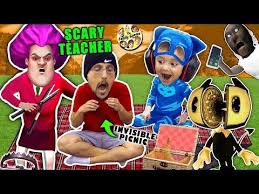 16 Scary Teacher Game The Invisible Picnic Fgteev Finishes Bendy And The Ink Machine Chapte In 2020 Teacher Games Marvel Avengers Movies Bendy And The Ink Machine