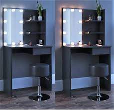 Service was brilliant, the best i've had on amazon. Black Mirrored Dressing Table Led Lights Cosmetic Vanity Makeup Unit Rare Epoch