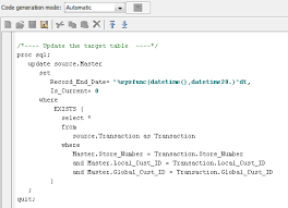 Using the same store_information table right above, what data is in the table after the following sql. Conditionally Update Data In Sas Sql Tables Using Sas Support Communities
