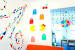 School Project Wall Hanging With Colour Paper