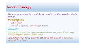 What happens to the energy then? Difference Between Kinetic Energy And Potential Energy Youtube