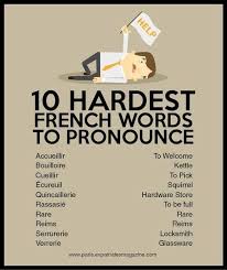 Www Absolutely French Eu Vocabulaire Les 10 Mots Les Plus Durs A Prononcer En Francais Lequel French Words French Flashcards French Language Lessons