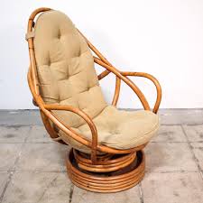 This Tropical Armchair Is Featured In A Bent Rattan With A Glossy Wood Finish This Chair Is In Great Condition With A Curved Pear Chair Chic Chair Used Chairs