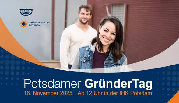 523 | Von der Idee zum eigenen Unternehmen: Der Potsdamer GründerTag 2025  zeigt, wie es geht | Landeshauptstadt Potsdam