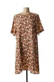 23,00€ pour 2 achetés, 32,00€ pour 3 achetés. American Vintage Robes Mi Longues Femme De Couleur Marron En Destockage 1661839 Marron Modz