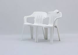 Plastic Chair Sculptures By Bert Loeschner White Plastic Chairs Furniture Art Chair