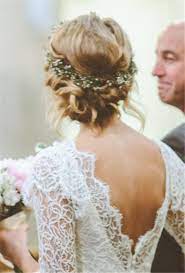 18 Wedding Updo Hairstyles With Greenery Decorations Weddinginclude Vintage Wedding Hair Wedding Hairstyles With Crown Wedding Hairstyles With Veil