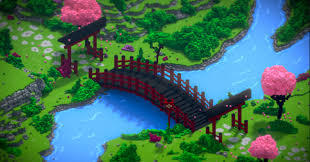 Japanese Bridge Minecraft Japanese House Minecraft Garden Minecraft Architecture