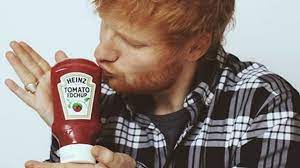 Ed sheeran loves ketchup more than anyone else on the planet. Heinz Releases Ketchup Bottle Inspired By Ed Sheeran S Tattoos Tattoo Ideas Artists And Models