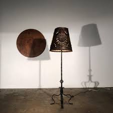 I had a nice, matching table lamp, but i wanted my new lamp to match. Wrought Iron Floor Lamp Lighting Items By Category European Antiques Decorative