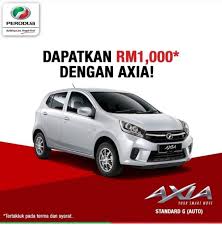 Perbezaan perodua axia 1.0 g dan axia 1.0 gxtra harga perodua axia termasuk insurans axia 1.0 g (auto) harga. Perodua Axia Rebate Diskaun Rm 1000 Perodua Alamaesra Kota Kinabalu