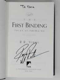 The First Binding (Tales of Tremaine, Book #1) by Virdi, R.R: Near Fine  Hardcover (2022) 1st Edition., Signed by Author(s) | Cross Genre Books
