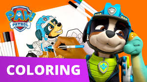 We have collected a lot of cool coloring pages from paw patrol for you to download, print and color! Color With Paw Patrol Meet Rex Paw Patrol Official Friends Youtube