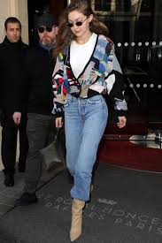 From gigi hadid's chic metallic booties that she helped design to a stylish charitable fashion line and the comeback of jordache jeans, femail rounds gigi hadid looks happy as she arrives back at her new york apartment. 49 Gigi Hadid Street Style Outfits You Ll Want To Copy Immediately Photos