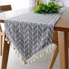 Zora Modern Table Runner Modern Table Runners Dining Table Runners Modern Table