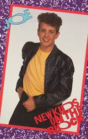 New Kids On The Block Joey Mcintyre 1989 Portrait Music Poster 22x34 New Kids On The Block New Kids Joey Mcintyre