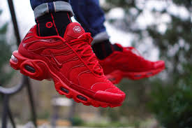 Nike Tuned 1 All Red Sneakyberlin Red Sneakers Adidas Shoes Mens Womens Sneakers