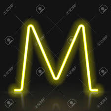 Premium 4k short version of the top quality and bonus: 3d Yellow Neon Light Letter M Isolated On Black Background Royalty Free Cliparts Vectors And Stock Illustration Image 38559121