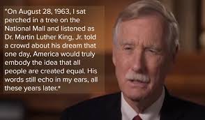 On this day to honor Dr. Martin Luther King, Jr., Senator Angus King  reflected