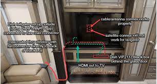 Satellite tv not working when satellite connected to outside port on coach but works when. Satellite Hookup Help Keystone Rv Forums