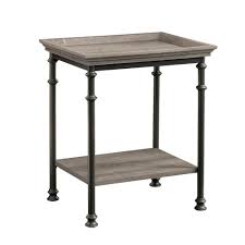 Sauder Canal Street Northern Oak Side Table 419229 The Home Depot Oak Side Table Side Table Furniture