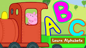Peppa Pig Learn Alphabets With Peppa Pig Abc For Kids Learn With Peppa Pig Youtube