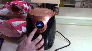 Comes with owner's manual, fried food recipes, quick start guide and original shipping box. 40 Copper Chef 2 Quart Air Fryer Review Youtube