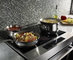 Convection induction range with baking drawer in stainless steel ksib900ess is rated 4.5 out of 5 by 766. Kitchenaid 7 1 Cu Ft Self Cleaning Slide In Electric Induction Convection Range Stainless Steel Ksib900ess Best Buy