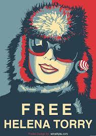 Political Mannequin Helena Torry in Prison Exchange Scheme