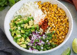 Mexican Street Corn Salad With Avocado Cooking Classy