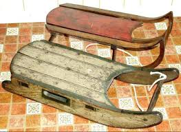 Shop kids wood sled & more. Make Your Own Wooden Vintage Sled Scavenger Chic