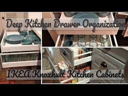 The cabinent drawer kits have a knife storage drawer and an attractove removable 1 cutting block. Kitchen Drawer Organization Deep Kitchen Drawer Organization Using Ikea Knoxhult Kitchen Cabinets Youtube