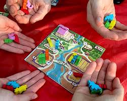 Jogo de tabuleiro draftosaurus, meeple br. Draftosaurus It S The Tricera Tops The Family Gamers