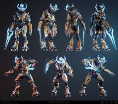 Artstation Halo Elite Fan Art Lexington Dath Halo Drawings Halo Armor Halo