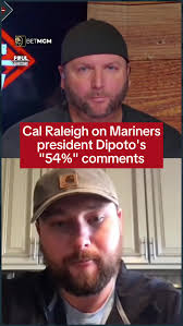AJ and Cal Raleigh share the player perspective of Jerry Dipoto's comments  about trying to win 54% of games. #mlb #baseball #seattlemariners