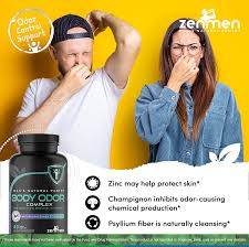 Natural Body Odor Pills - Helps Reduce Bad Breath, Sweat, Armpit ...