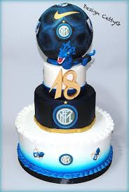 Le Torte Decorate Di Cetty G Inter Cake Torte Di Compleanno Divertenti Torte A Tema Calcio Torte Di Compleanno Calcio