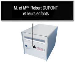 Elle peut être achetée en magasin de bricolage, sur internet ou encore en grande surface. Etiquette Boite Aux Lettres