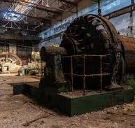 Small 1920s power plant for a factory