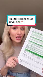 Tips for Passing WSET LEVEL 3 📚🍷