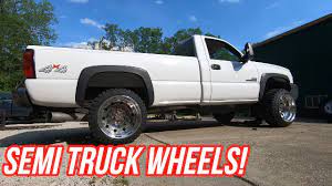 Ship to local installer · next day delivery · experts on staff I Put Semi Truck Wheels On My Duramax See The Issues Youtube