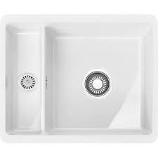 Elkay quartz classic elgu2522wh0 single bowl undermount sink, white. Franke Kubus 1 5 Bowl Ceramic Sink 126 0438 484 Trading Depot