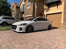 Unfortunately, hyundai did away with it for the 2020 model year, so make sure you buy a 2019 elantra sport if you really want decent performance. 2017 Elantra Sport Yellow Speed Air Ride Suspension Socal Garage Works