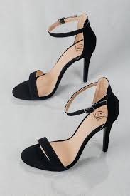 Black Ankle Strap High Heel Sandals Beautiful Morning Dress Sandals Women S Black Strappy Peeptoe Ankle Strap Heels Black Spring Sandals Block Black Ankle Strap Heels Heels Ankle Strap Heels