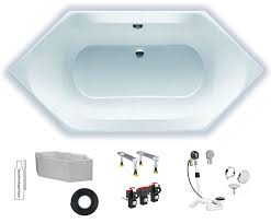 Hoesch Spectra 1900x900 6 Eck Badewanne Acryl 3652 010 Setw004