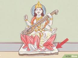 How To Celebrate Saraswati Puja At Home 15 Steps With Pictures Saraswati is the hindu goddess of knowledge, music, arts, wisdom and learning.she is a part of the trinity of saraswati, lakshmi and parvati. how to celebrate saraswati puja at home