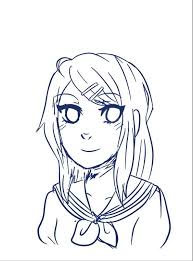 One part is angel, another part is demon. Drawing Of A Cute Anime Girl Manga Expert