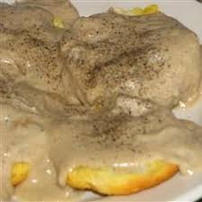 Old Time Kentucky Bacon Milk Gravy For Biscuits Recipe Homemade Gravy Bacon Gravy Best Biscuits And Gravy
